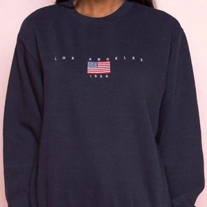 Brandy Melville Erica Los Angeles Sweatshirt
